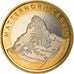 Münze, Schweiz, Matterhorn, Cervin, 10 Francs, 2004, Bern, UNZ, Bi-Metallic
