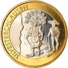 Moneta, Svizzera, Silvesterchlausen, 10 Francs, 2013, Bern, SPL, Bi-metallico