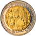 Münze, Schweiz, Carnaval de Bâle, 5 Francs, 2000, Bern, UNZ, Bi-Metallic