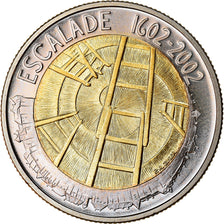 Moneta, Svizzera, Escalade, 5 Francs, 2002, Bern, SPL, Bi-metallico