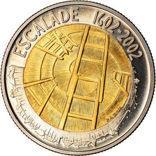 Moneda, Suiza, Escalade, 5 Francs, 2002, Bern, SC, Bimetálico