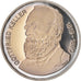 Moneta, Svizzera, Gottfried Keller, 5 Francs, 1990, SPL, Rame-nichel