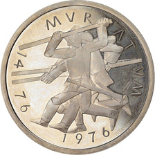 Coin, Switzerland, Bataille de Morat, 5 Francs, 1976, MS(63), Copper-nickel