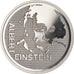 Moneta, Szwajcaria, Albert Einstein, 5 Francs, 1979, MS(63), Miedź-Nikiel