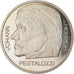 Moneta, Szwajcaria, Johann Pestalozzi, 5 Francs, 1977, MS(63), Miedź-Nikiel