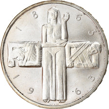 Coin, Switzerland, Croix Rouge, 5 Francs, 1963, MS(63), Copper-nickel