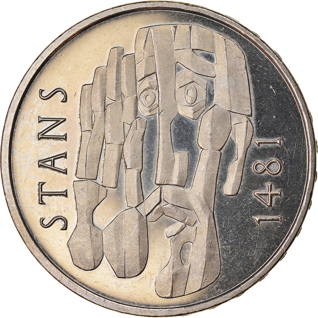 Monnaie, Suisse, Convention de Stans, 5 Francs, 1981, SPL, Copper-nickel
