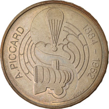Münze, Schweiz, Auguste Piccard, 5 Francs, 1984, UNZ, Copper-nickel