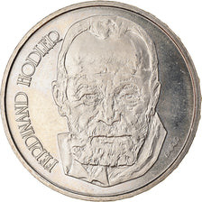 Coin, Switzerland, Ferdinand Hodler, 5 Francs, 1980, MS(63), Copper-nickel