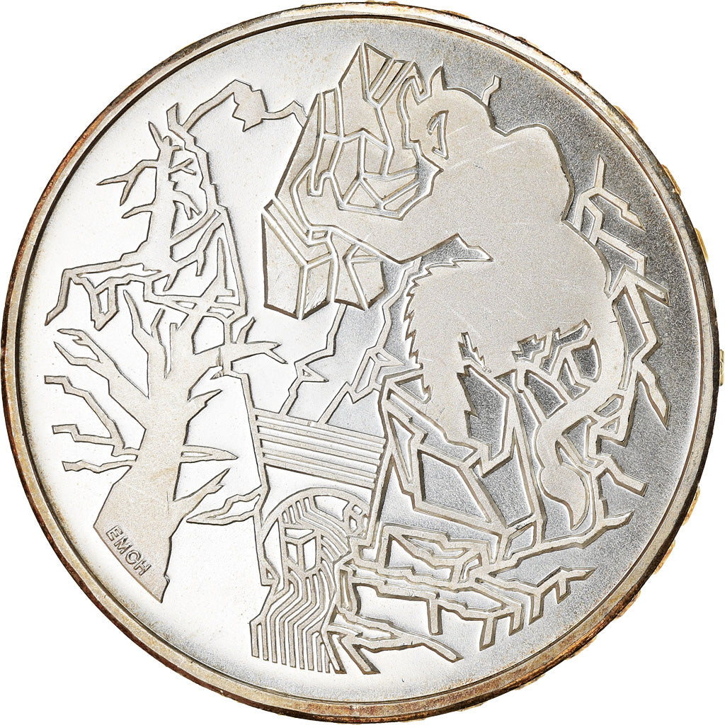 Moeda, Suíça, Pont du Diable, 20 Francs, 1994, Proof, MS(63), Prata