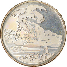Moneda, Suiza, Le Dragon de Breno, 20 Francs, 1996, Proof, EBC, Plata