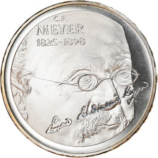 Moneta, Svizzera, Conrad Ferdinand Meyer, 20 Francs, 1998, Proof, SPL, Argento