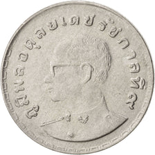 THAILAND, Baht, 1972, KM #96, AU(55-58), Copper-Nickel, 26.9, 7.68
