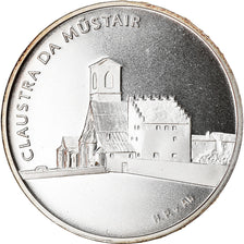 Münze, Schweiz, Couvent de Müstair, 20 Francs, 2001, Proof, UNZ, Silber