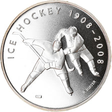 Coin, Switzerland, Hockey sur glace, 20 Francs, 2008, Proof, MS(63), Silver