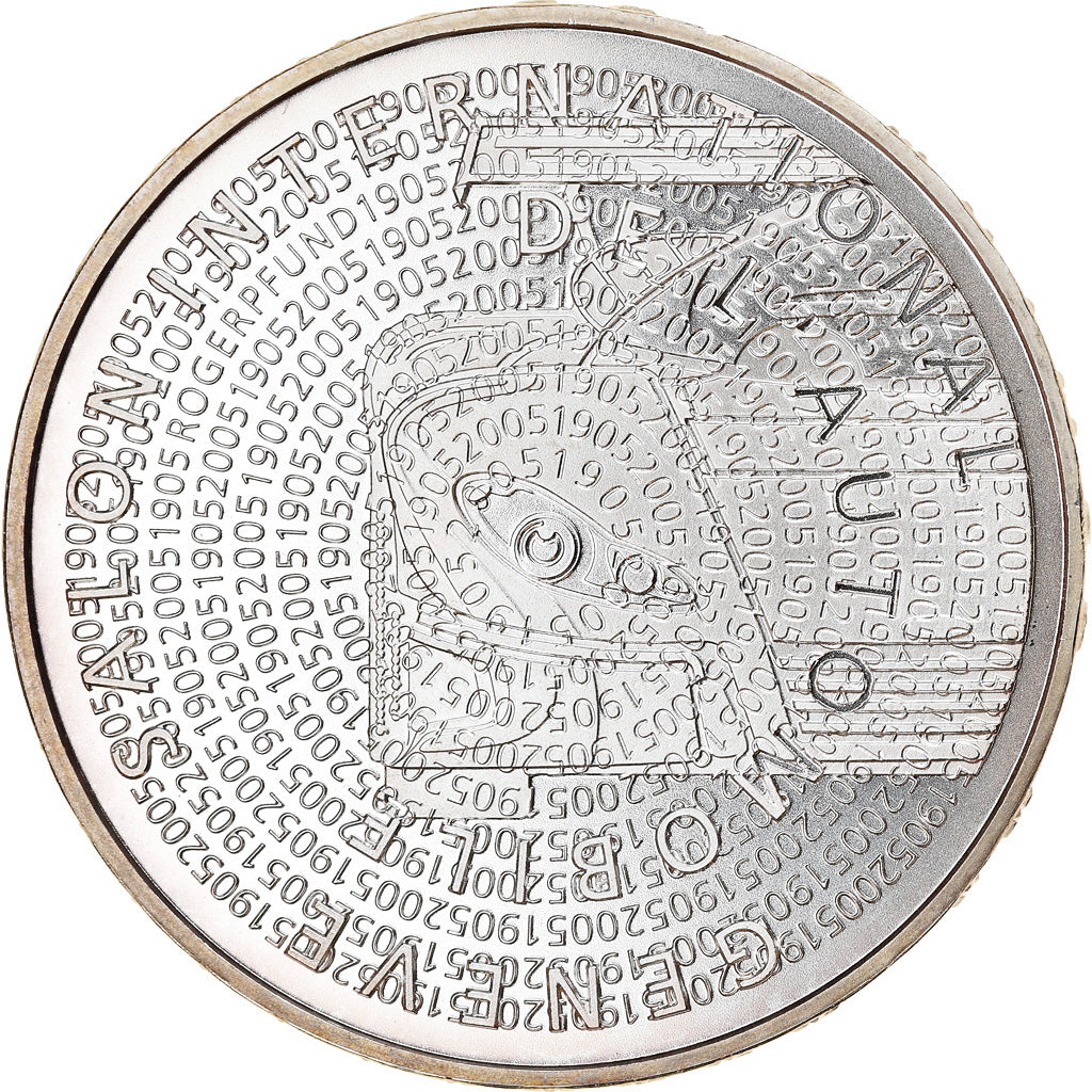 Coin, Switzerland, Salon de l'automobile, 20 Francs, 2005, Proof, MS(63), Silver