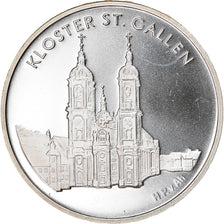 Moneta, Svizzera, Couvent de Saint-Gall, 20 Francs, 2002, Proof, SPL, Argento