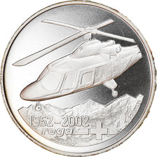 Moneta, Svizzera, Garde aérienne de sauvetage, 20 Francs, 2002, Proof, SPL