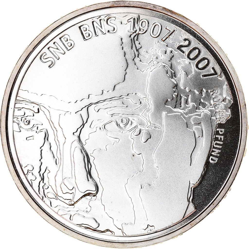 Moneta, Svizzera, Banque nationale suisse, 20 Francs, 2007, Proof, SPL, Argento