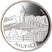 Moeda, Suíça, Munot, 20 Francs, 2007, Proof, MS(63), Prata