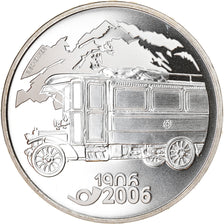 Münze, Schweiz, Bus postal, 20 Francs, 2006, Proof, UNZ, Silber