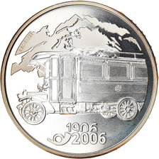 Moneta, Szwajcaria, Bus postal, 20 Francs, 2006, Proof, MS(63), Srebro