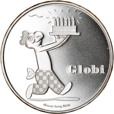 Coin, Switzerland, Globi, 20 Francs, 2012, Proof, MS(63), Silver