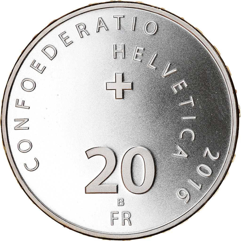 Monnaie, Suisse, Croix-Rouge suisse, 20 Francs, 2016, Proof, SPL, Argent