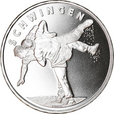Münze, Schweiz, Lutte suisse, 20 Francs, 2013, Proof, UNZ, Silber