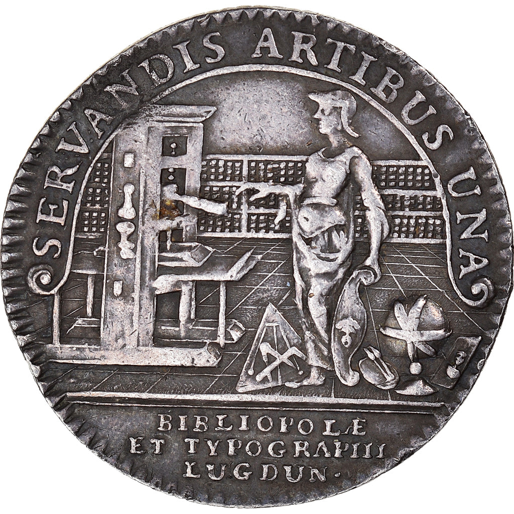 France, Token, Corporations, Imprimeur-Libraires, History, EF(40-45), Silver