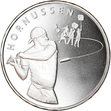 Münze, Schweiz, Hornussen, 20 Francs, 2015, Proof, UNZ, Silber