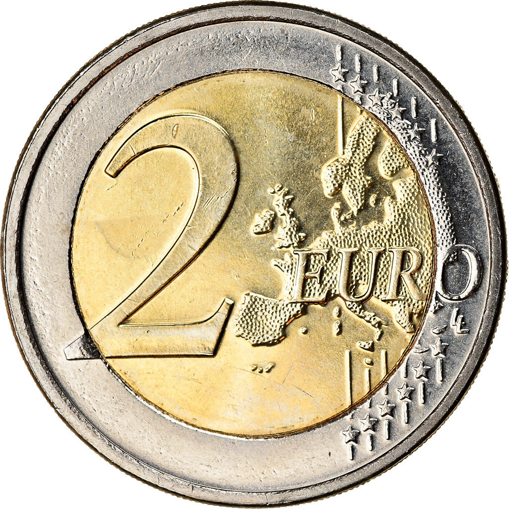 Luxembourg, 2 Euro, Pont Grande Duchesse Charlotte, 2016, MS(63), Bi-Metallic