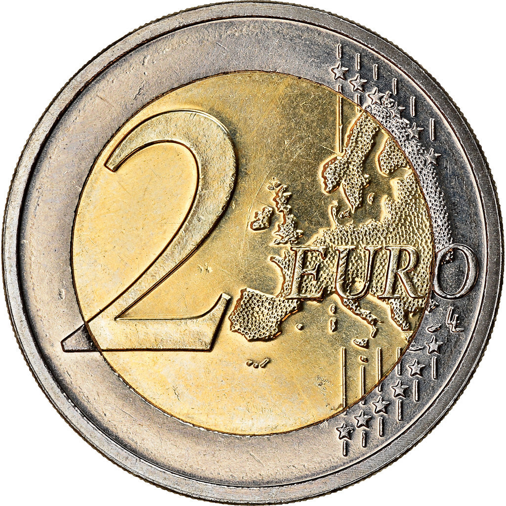 Luxembourg, 2 Euro, Grande-Duchesse Charlotte, 2019, MS(63), Bi-Metallic