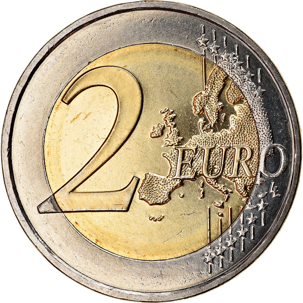 Malta, 2 Euro, Temples, 2017, MS(63), Bi-Metallic