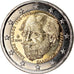 Griechenland, 2 Euro, Andreas Calvos, 2019, UNZ, Bi-Metallic