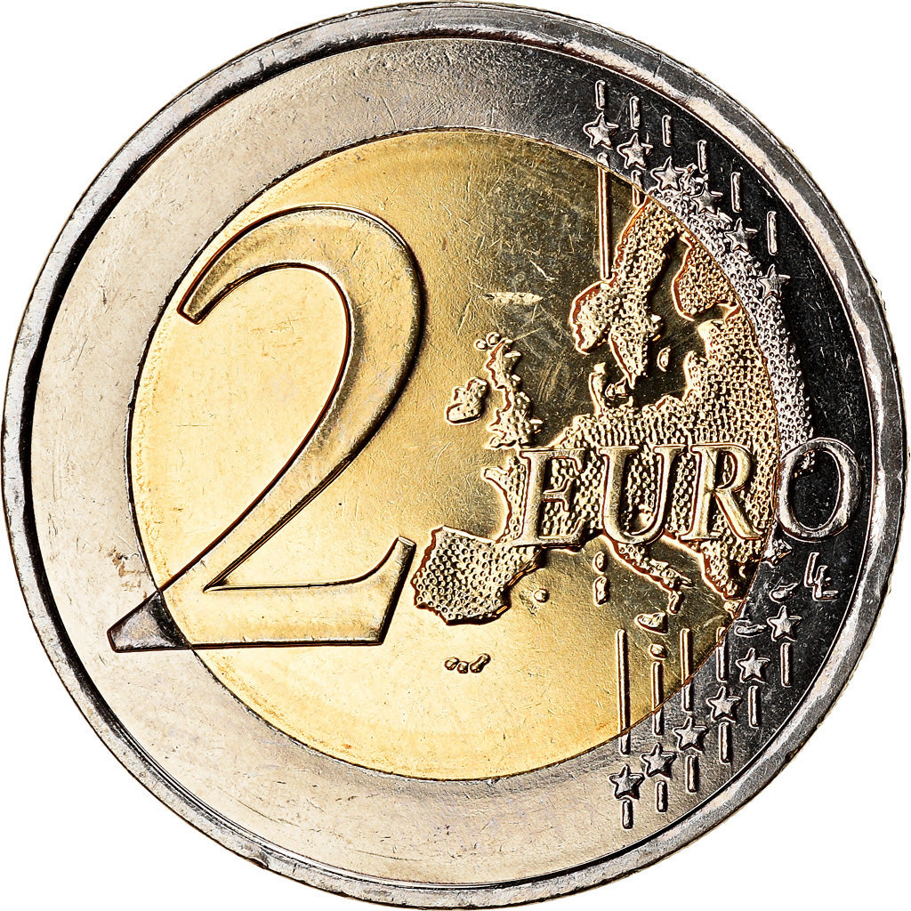 Griechenland, 2 Euro, Andreas Calvos, 2019, UNZ, Bi-Metallic