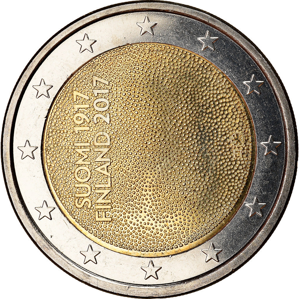 Finnland, 2 Euro, Indépendance, 2017, UNZ, Bi-Metallic
