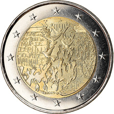 Francia, 2 Euro, Chute du Mur de Berlin, 2019, SPL, Bi-metallico