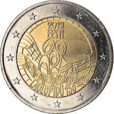 Estonia, 2 Euro, Festival estonien de la chanson, 2019, SPL, Bi-Metallic