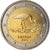 Letónia, 2 Euro, Cigogne, 2015, MS(63), Bimetálico