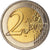 Letonia, 2 Euro, Cigogne, 2015, SC, Bimetálico