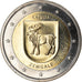 Latvia, 2 Euro, Zemgale, 2018, UNZ, Bi-Metallic