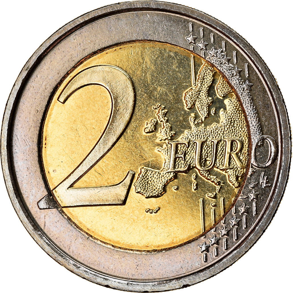 Belgio, 2 Euro, Croix Rouge, 2014, SPL, Bi-metallico