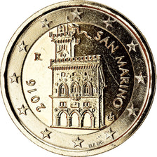 San Marino, 2 Euro, 2016, gold-plated coin, SPL, Bi-metallico
