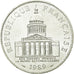 Moneta, Francia, Panthéon, 100 Francs, 1989, Paris, SPL, Argento, KM:951.1