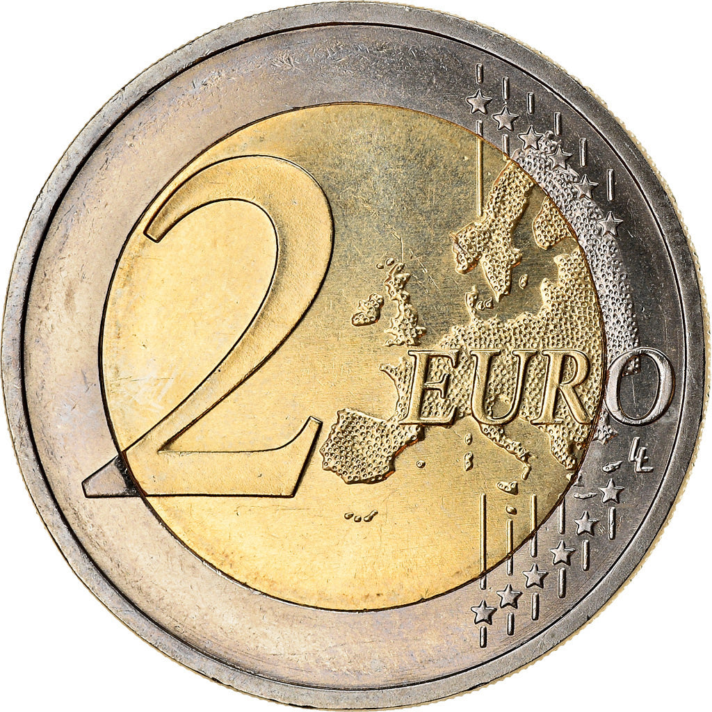 GERMANY - FEDERAL REPUBLIC, 2 Euro, 2016, AU(55-58), Bi-Metallic, KM:347