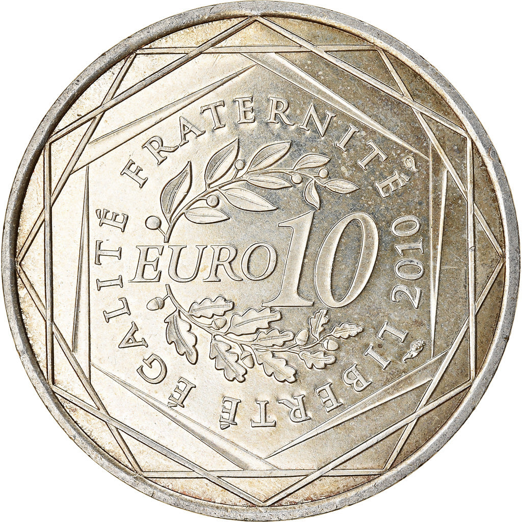 Frankreich, 10 Euro, Picardie, 2010, SS, Silber, KM:1666