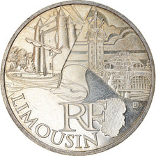 Francia, 10 Euro, Limousin, 2011, BB, Argento, KM:1742