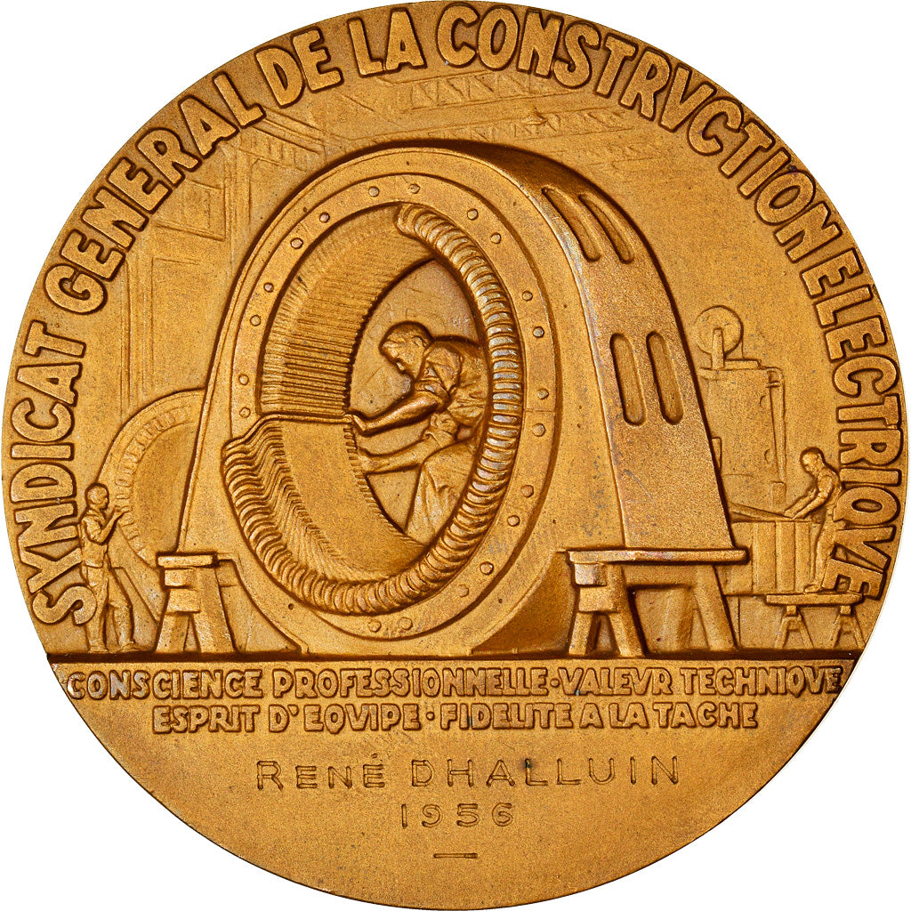 France, Medal, Syndicat Général de la Construction Electrique, Business &