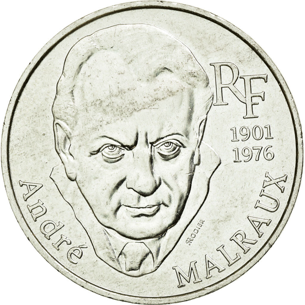 Coin, France, André Malraux, 100 Francs, 1997, VF(20-25), Silver, KM:1188